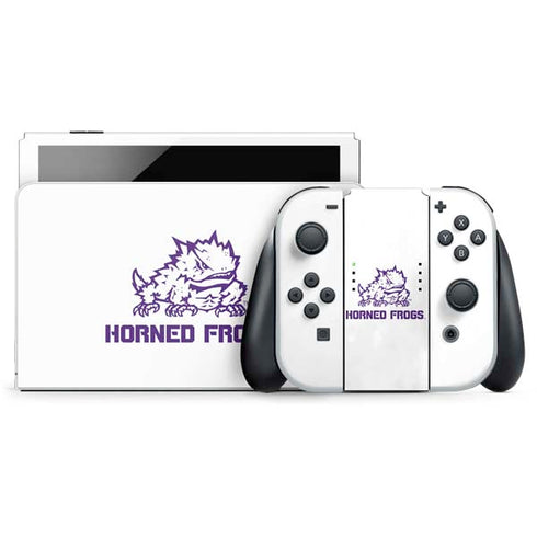 Texas Christian University Horned Frogs TCU Nintendo Skins